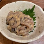 沖縄料理としゃぶしゃぶのお店 赤瓦 - イカ塩辛