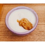 発酵美食カフェ PRANA - 自家製豆乳ヨーグルト 発酵酵素ジャム添え