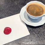 Florilege - フロリレージュマークの封筒止め素敵です☆この中にメニュー入っています。