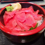 まぐろ亭 - 念願の本マグロ丼だぁ