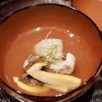 日本料理 研野 - 松茸と甘鯛