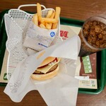 Mosu Baga - モスチーズバーガーレギュラーセット／ポテト＋コーラ