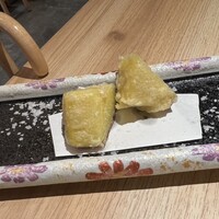 梅田 鮨割烹のの - さつまいも