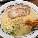 Sugakiya - スガキヤガチ盛り／肉マシマシラーメン　610円