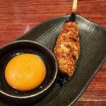 Yakitori Nihonshu Fukunotori - 卵黄つくね