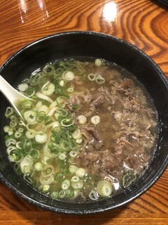 狐狸庵 - 肉うどん
