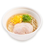 Salt Ramen with sea bream soup (corn chashu)