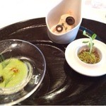 レストラン マノワ - 2013.10. 『マノワの3種のアミューズ』