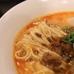 NAKIRYU - 麺は細麺の豚骨タイプ