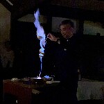 ダイニングルーム - オレンジピールのフランベがエレガント過ぎるー！