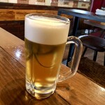 Umaimonokicchinkatsutadaibaru - 生ビール160円