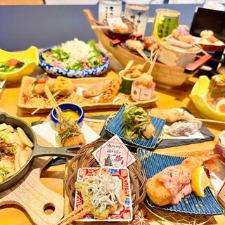 All-you-can-eat menu of over 50 kinds for 120 minutes ◎ Perfect for company banquets and girls' night out