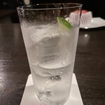 バー エイジング - ジントニック