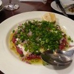 ブルチャーク - あぶり牛肉のタルタル仕立て