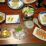 みずうみ - 鰻ざく・鰻巻き・鰻すき・鰻の天ぷら・肝焼き・鰻の湯引き・ふなずし
