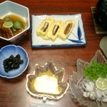 みずうみ - 鰻ざく・鰻巻き・肝焼き・鰻の湯引き