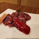 焼肉 梨久 - 特選ハラミ