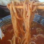 麺処 魚雷 東バイパス店 - 中太麺