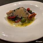 カーサ・デル・チーボ - イシナギのカマのアクアパッツァ