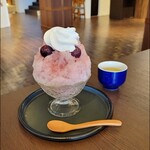 THE KASUGA - ぶどうかき氷+エスプーマ100円