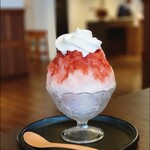 THE KASUGA - イチゴかき氷+エスプーマ100円