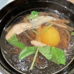 天婦羅割烹 すみ - ペロンタン汁(前回の使い廻し)