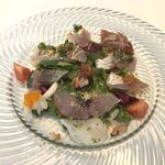 イルマーレ - それぞれの魚でソースやトッピングが異なります