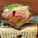 Makado - お肉の厚みがシッカリあって 焼いたお味噌の香りが香ばしい～(^^♪ 味噌の味も丁度良いですね