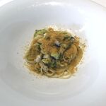 イルマーレ - ハモと夏野菜のパスタ・カラスミを乗せて