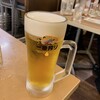 焼鳥 日高 - 先づは生ビール