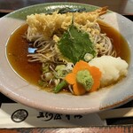 三河屋 - 海老おろし蕎麦