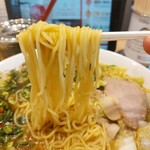 どうとんぼり神座 - 中細のストレート麺、硬さが選べたらいいのになぁ