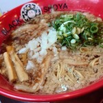 ぶらっくラー麺 しょうや - 背脂ぶらっくラーメン820円税込