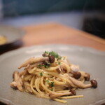 イタリア料理 MOMIJI - 天然鯛ときのこのオイルベース