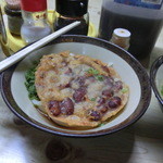 讃岐うどん がもう - 冷たいうどん１玉１３０円に、金時のかき揚げ８０円トッピング