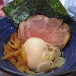 麺や 青雲志 - カキ醤油らぁ麺(別盛りの具)