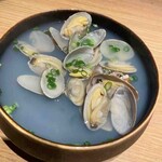 和食個室居酒屋 魚升 - あさりの酒蒸し