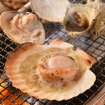 ☆ Grilled live scallop shell