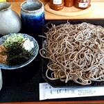 伯蕎庵 しばた - 2023/9/19　ざるそば大盛