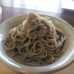 ふくべ三 - 料理写真:極細麺の十割そば(*´・ω-)b