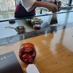 FRENCH TEPPAN 静香庵 - 全席カウンターなので、席の当たり外れがありません