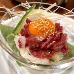 焼肉 肉ます - 黒毛和牛ユッケ