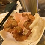 肉と麺せんべろPlus - ガーリックシュリンプ