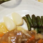 キッチン ブルー グローブ - 備え付けの野菜