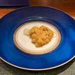 蒼 - 赤雲丹の冷製フェデリーニ