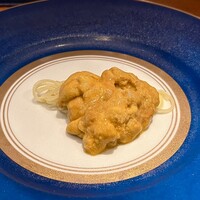 蒼 - 赤雲丹の冷製フェデリーニ