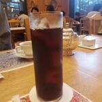 水信フルーツパーラー - アイスコーヒー