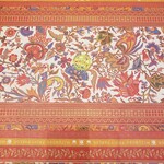 水信フルーツパーラー - ランチョンマットも可愛い♪　これらのデザインも三戸岡氏らしい！