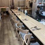 ワインと炭火焼き 松本式 - カウンター