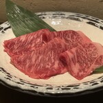 Grilled sirloin shabu